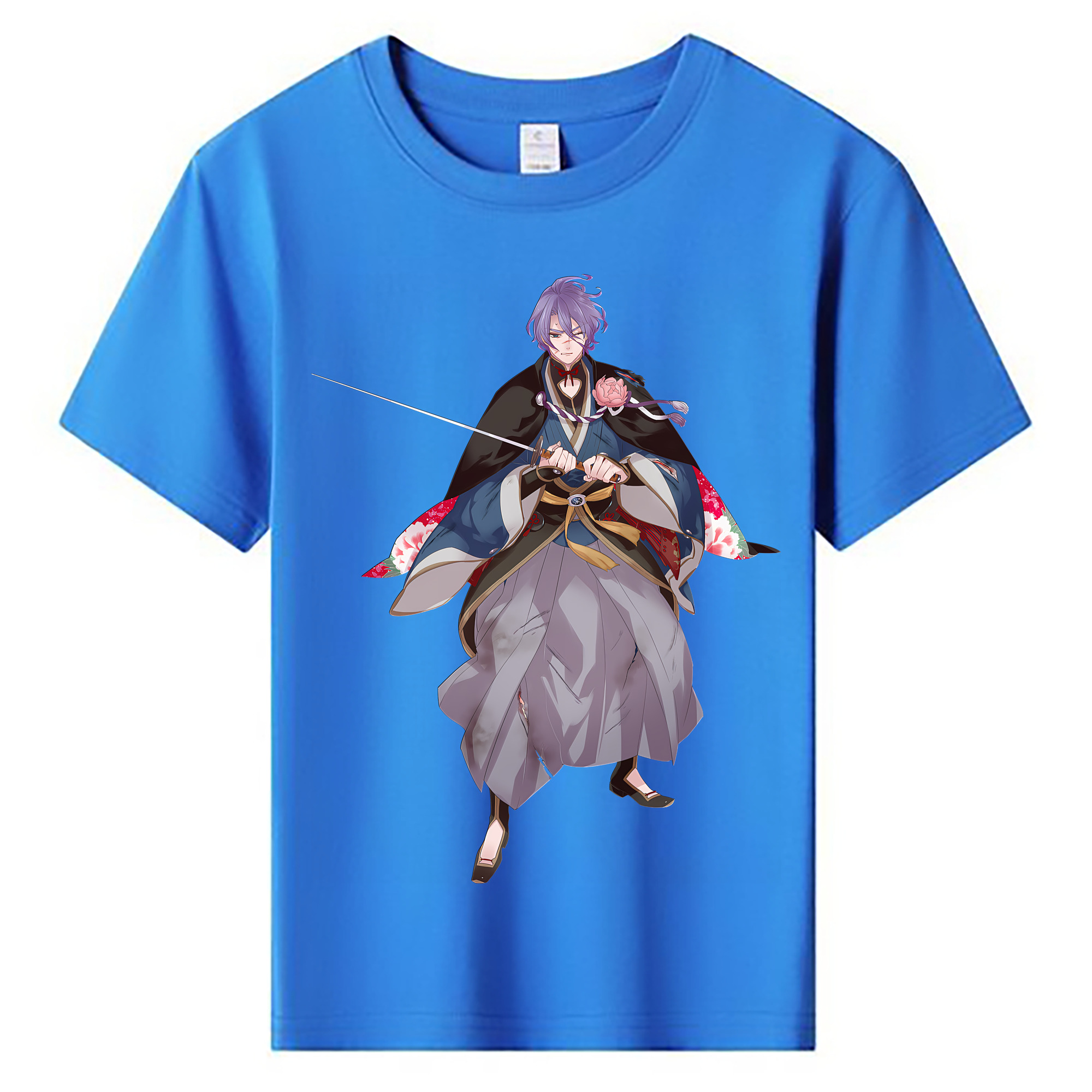 （画像用） 刀剣乱舞 Touken Ranbu 綿100％キッズTシャツ（フロントプリント）